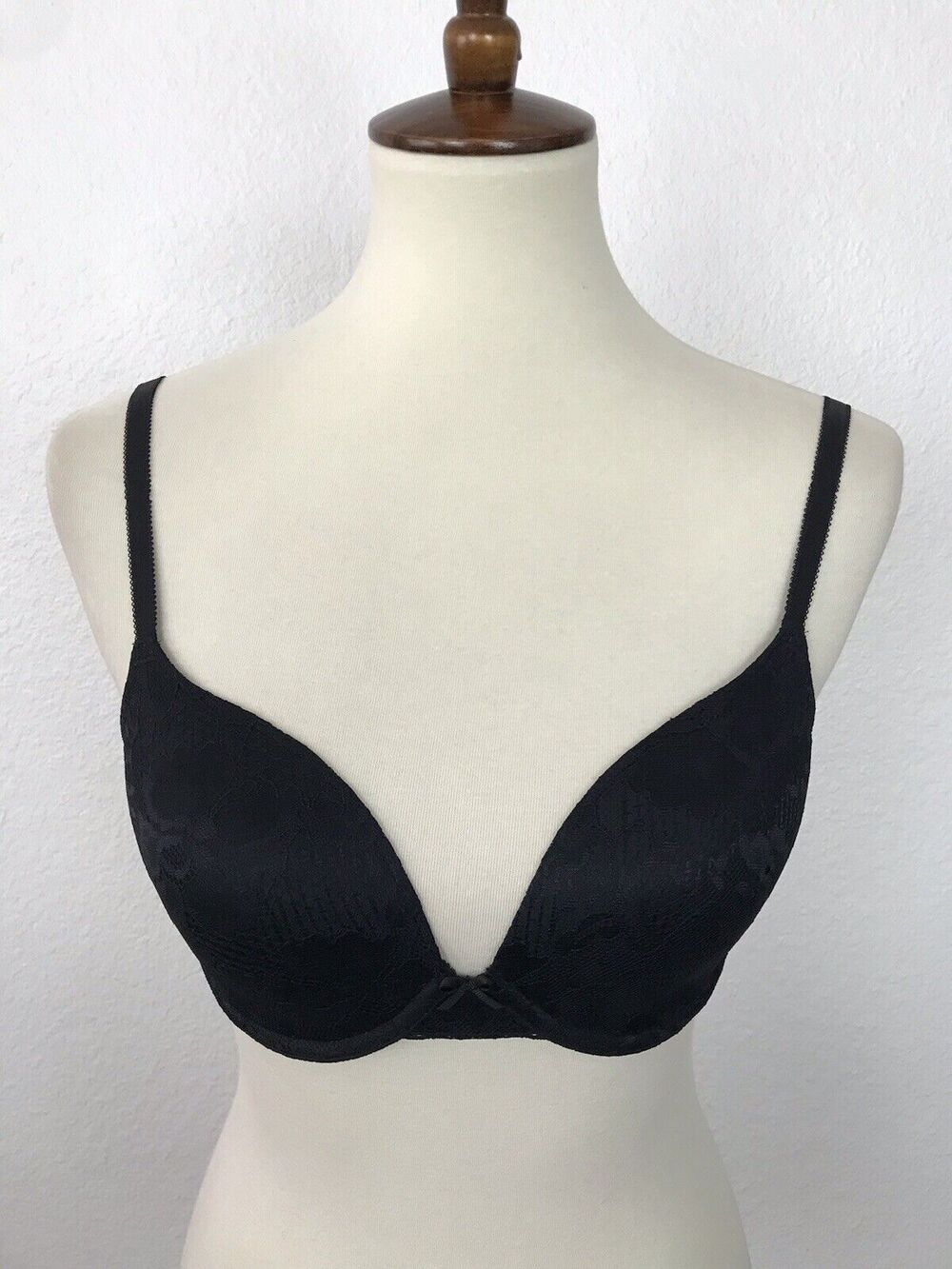 Savage X Fenty Bra Lace Plunge Clean Girl Neutral Minimalist Lingerie